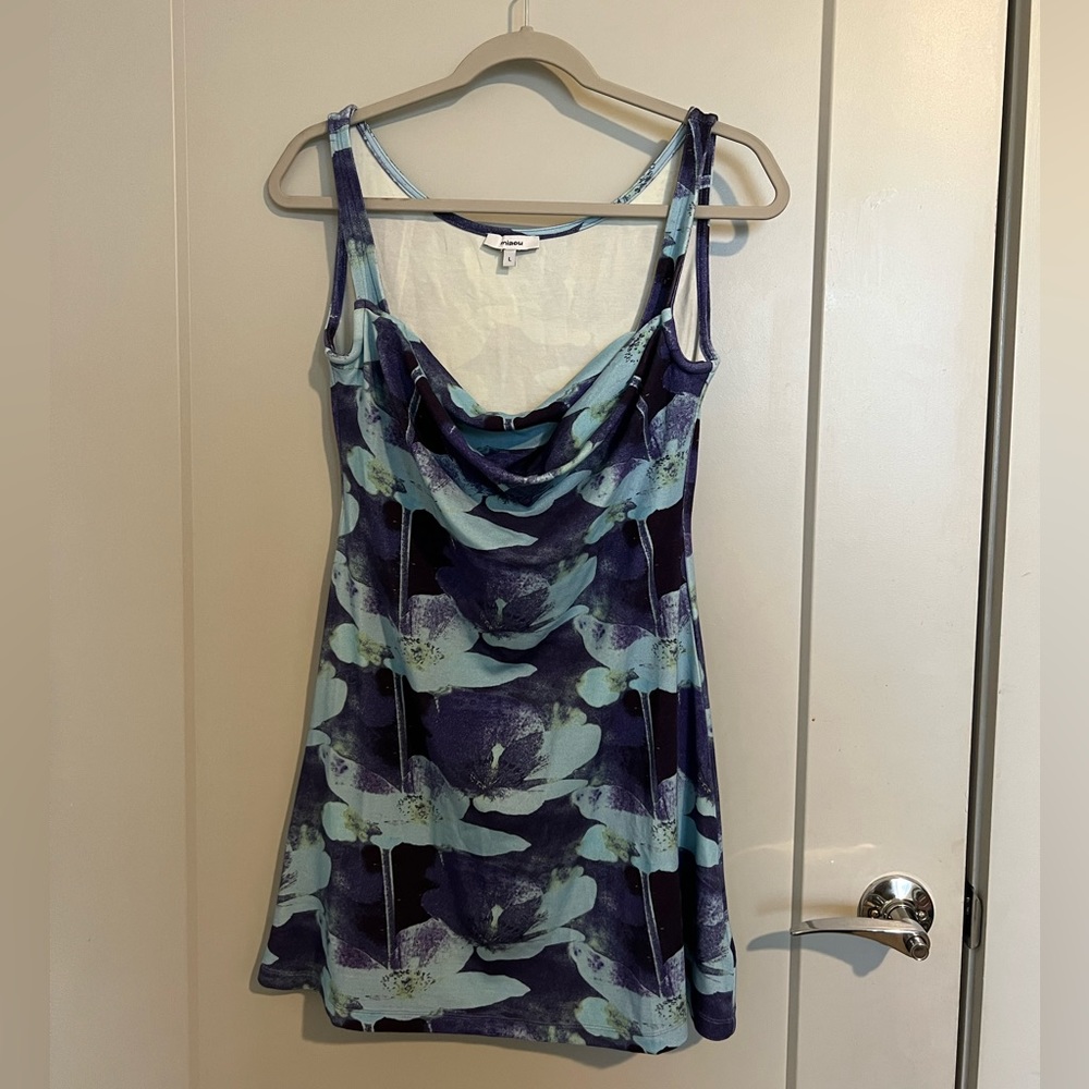 MIAOU Ginger Dress in Azul (size L)
